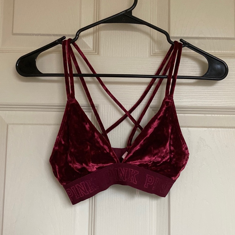 Velvet Bralette (Victoria’s Secret PINK)